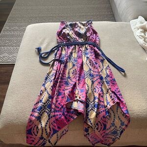 Pink and Blue Kids Dress
